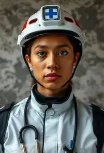 Paramedic Costume face swap