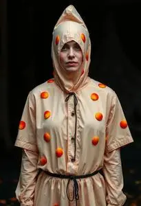 Pastease Candy Corn Costume Pasties face swap