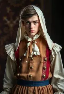 Paul Revere Boy Costume face swap