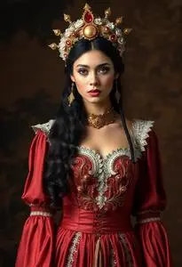 Persephone Costume Fancy Dress face swap