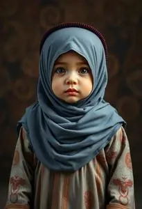 Newborn Abu Costume face swap