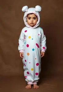 Newborn Donut Costume Fancy Dress face swap