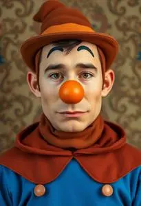 Noddy Costume Adult face swap