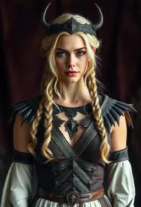 Norse Valkyrie Costume face swap