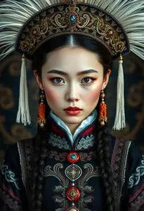 Northern Queen Costume face swap