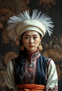 Northern Thailand Costume face swap