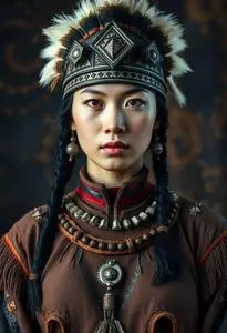Northern Warrior Costume face swap