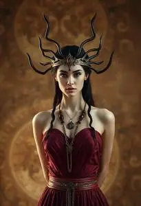 Nyx Goddess Costume face swap