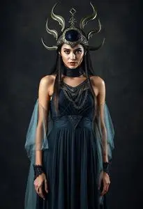 Nyx Goddess Night Costume face swap