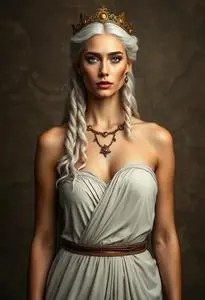 Nyx Greek Goddess Costume face swap