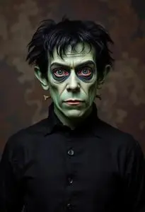 Munsters Costume face swap