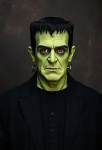 Munsters Plus Size Herman Munster Costume face swap