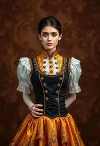 Musical Theater Dance Costume face swap