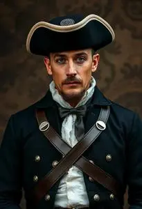 Musketeer Costume Man Fancy Dress face swap