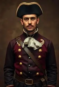 Musketeer Fancy Dress Costume face swap