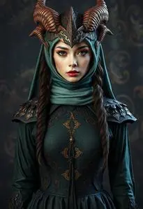 Mythical Creatures Costume Female face swap