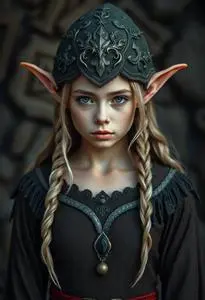 Mythical Elf Costume face swap