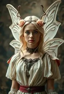 Mythical Fairy Costume face swap