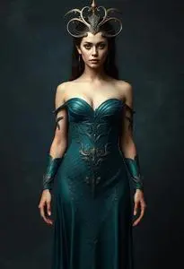 Mythical Siren Costume face swap