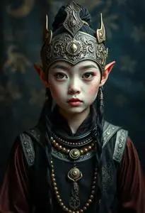Mythological Character Costume face swap