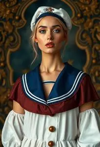 Nautical Theme Party Costume face swap