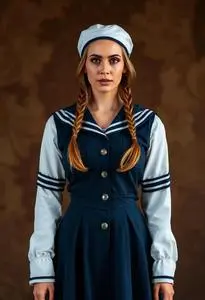 Nautical Woman Seven Seas Sailor Costume face swap