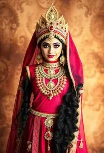 Navratri Costume face swap