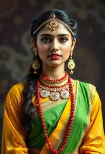 Navratri Special Garba Dress Costume face swap