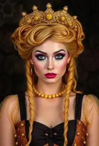 Miss Whiplash Honey Costume Woman face swap
