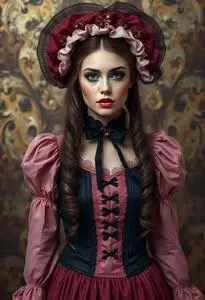 Mistress Costume Fancy Dress face swap