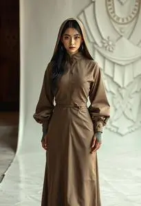 Mod Fashion Female Costume face swap