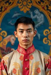 Modern Filipino Costume Man face swap
