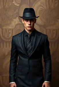 Modern Mafia Costume face swap