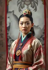 Mongolian Costume face swap