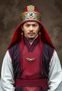 Mongolian Costume Male Fancy Dress face swap