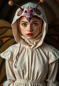 Moth Costume face swap