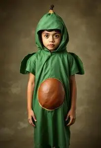 Boy Avocado Costume Fancy Dress