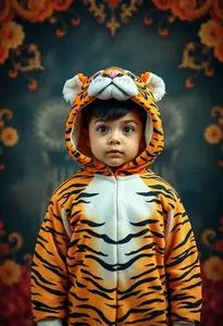 Boy Tiger Costume Months Fancy Dress