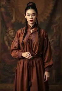 Brown Lyrical Costume