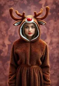 Brown Reindeer Costume