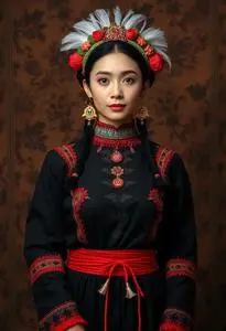 Cari Osa Folk Dance Costume