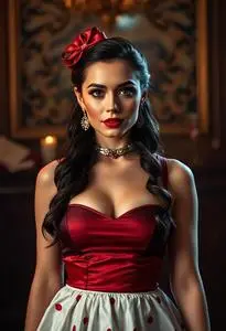 Casino Theme Woman Costume