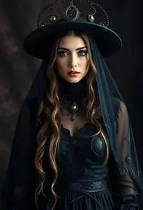 Celestial Black Magic Woman Costume