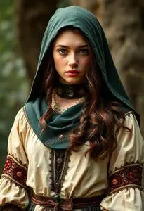 Celtic Costume Girl