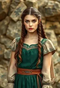 Celtic Girl Costume