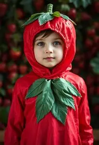 Child Get Real Strawberry Costume