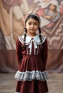 Child School Girl Costume