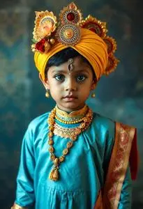 Child Sree Krishna Costume