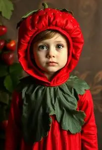 Child Strawberry Costume