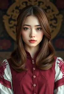Costume Medium Brown Hair
